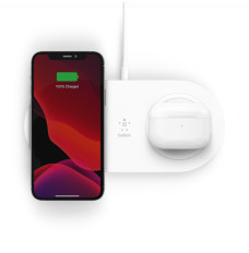 Belkin 15W Dual Wireless Charging Pads BOOST CHARGE White