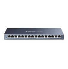 TP-LINK 16-Port Gigabit Switch TL-SG116	 10/100/1000 Mbps (RJ-45), Unmanaged, Desktop, Ethernet LAN (RJ-45) ports 16