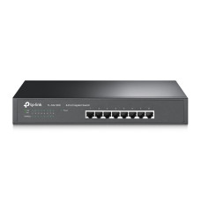 TP-LINK 8-Port Gigabit Switch TL-SG1008	 10/100/1000 Mbps (RJ-45), Unmanaged, Desktop/Rackmountable, Ethernet LAN (RJ-45) ports 8