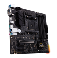 Asus TUF GAMING A520M-PLUS Processor family  AMD Processor socket AM4 DDR4 Memory slots 4 Supported hard disk drive interfaces 	SATA, M.2 Number of SATA connectors 4 Chipset  AMD A520 Micro ATX