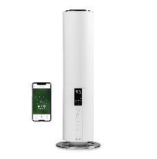 Duux Beam Smart Ultrasonic Humidifier, Gen2 27 W, Water tank capacity 5 L, Suitable for rooms up to 40 m², Ultrasonic, Humidification capacity 350 ml/hr, White