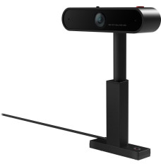 Lenovo ThinkVision MC50 Monitor Webcam Black, 1080p RGB clear video image. Comfortable set up with lift, tilt and swivel function. Built in dual microphones with noise cancellation functionality. Physical camera shutter. Plug and play USB connection. Secu