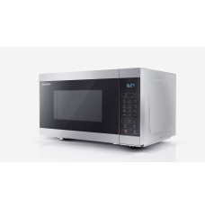 Sharp Microwave Oven with Grill YC-MG81E-S Free standing, 900 W, Grill, 	 Silver