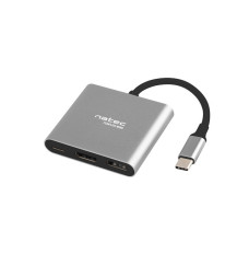 Natec Multi-Port Adapter, Fowler, USB-C, HDMI, USB 3.0