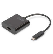 Digitus USB Type-C to HDMI Adapter DA-70852 0.15 m Black