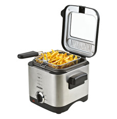 Mesko Deep Fryer MS 4910 Power 900 W, Capacity 1.5 L, Silver