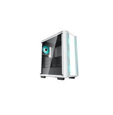 Deepcool MID TOWER CASE  CC560 Side window, White, Mid-Tower, Power supply included No