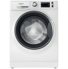 Hotpoint Washing machine NM11 846 WS A EU N Energy efficiency class A, Front loading, Washing capacity 8 kg, 1351 RPM, Depth 60.5 cm, Width 59.5 cm, Display, Electronic, Steam function, White