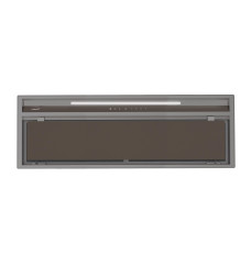 CATA Hood GCX 83 SD Canopy, Energy efficiency class A, Width 83 cm, 750 m³/h, Touch Control, LED, Stainless steel/Gray glass