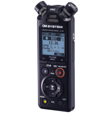 Olympus Linear PCM Recorder LS-P5 Rechargeable, Microphone connection, Stereo, FLAC / PCM (WAV) / MP3, Black, MP3 playback, 59 Hrs 35 min