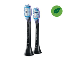 Philips Standard Sonic Toothbrush Heads HX9052/33 Sonicare G3 Premium Gum Care For adults and children, Number of brush heads included 2, Black