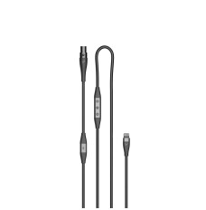 Beyerdynamic Pro X Connection Cable for Pro X and Pro Headphones, Lightning Black