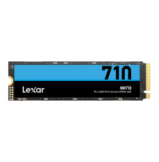 Lexar M.2 NVMe SSD NM710 1000 GB, SSD form factor M.2 2280, SSD interface PCIe Gen4x4, Write speed 4500 MB/s, Read speed 5000 MB/s