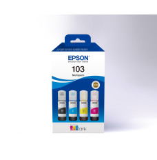 Epson 103 EcoTank Ink Cartridge, Black, Cyan, Magenta, Yellow, Multipack 4-colours