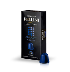 Pellini Top Luxury Absolute Ground coffee capsules Coffee Capsules for Nespresso coffee machines, 10 capsules, 100% Arabica, 50 g