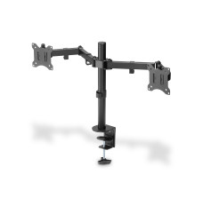 Digitus Dual Monitor Clamp Mount DA-90400 15-32 ", Maximum weight (capacity) 8 kg, Black