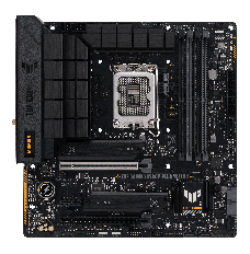 Asus TUF GAMING B760M-PLUS WIFI D4 Processor family Intel, Processor socket  LGA1700, DDR4 DIMM, Memory slots 4, Supported hard disk drive interfaces 	SATA, M.2, Number of SATA connectors 4, Chipset  Intel B760, mATX