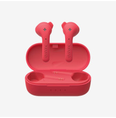 Defunc Earbuds True Basic Built-in microphone, Wireless, Bluetooth, Red