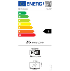 LG Monitor 27UL550P-W 27 ", IPS, UHD, 3840 x 2160, 16:9, 5 ms, 300 cd/m², HDMI ports quantity 2, 60 Hz