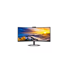 Philips Monitor with Windows Hello Webcam 34E1C5600HE/00 34 " VA 3440 x 1440 pixels 21:9 4 ms 300 cd/m² Black 100 Hz HDMI ports quantity 1