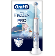 Oral-B | Electric Toothbrush | Frozen Pro Series 3 | Rechargeable | For kids | Number of brush heads included 1 | Number of teeth brushing modes 3 | White