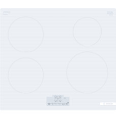 Bosch Hob PUE612BB1J Induction Number of burners/cooking zones 4 Touch Timer White