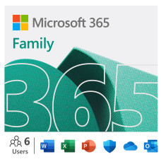 Microsoft Microsoft 365 Family 6GQ-01897 FPP License term 1 year(s) English Premium Office apps