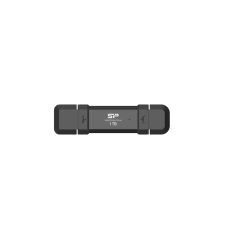 Silicon Power | Portable SSD | DS72 | 1000 GB | N/A " | USB Type-A, USB Type-C 3.2 Gen 2 | Black