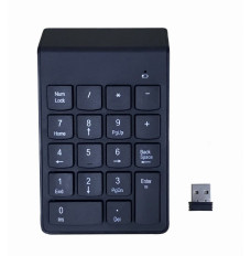 Gembird Numeric keypad KPD-W-02 Numeric keypad Wireless N/A Black