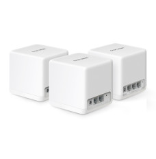 Mercusys | AX1500 Whole Home Mesh WiFi 6 System | Halo H60X (3-pack) | 802.11ax | 10/100/1000 Mbit/s | Ethernet LAN (RJ-45) ports 1 | Mesh Support Yes | MU-MiMO Yes | No mobile broadband