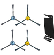 Midea Spare Parts Kit: Side Brush×4pcs, Cleaning Brush×1pc for I5C White Midea