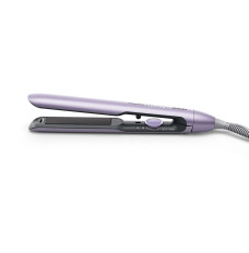 Philips | Hair straightener | BHS742/00 | Ceramic heating system | Ionic function | Display LED | Temperature (min) 120 °C | Temperature (max) 230 °C | Number of heating levels 12 | Purple