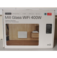 SALE OUT. Mill Heater | GL400WIFI3 WiFi Gen3 | Panel Heater | 400 W | Suitable for rooms up to 4-6 m² | White | DAMAGED PACKAGING, UNPACKED, USED, SCRATCHES BACK AND FRONT | IPX4 | Mill Heater | GL400WIFI3 WiFi Gen3 | Panel Heater | 400 W | Suitable for r