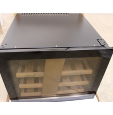 SALE OUT.  Caso WineSafe 18 EB Black Wine cooler, Built-in, 60W, G, 1385kWh/a, capacity 18 bottles, black Caso Wine cooler WineSafe 18 EB Energy efficiency class G Built-in Bottles capacity 18 bottles Cooling type Compressor technology Black REFURBISHED, 