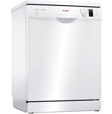 Bosch | Dishwasher | SMS25AW05E | Free standing | Width 60 cm | Number of place settings 12 | Number of programs 5 | Energy efficiency class E | Display | AquaStop function | White