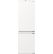 Gorenje White | Display | Energy efficiency class E | Freezer net capacity 68 L | Fridge net capacity 180 L | Height 177.2 cm | No Frost system | 39 dB | Refrigerator | NRKI418EE1 | Built-in | Combi