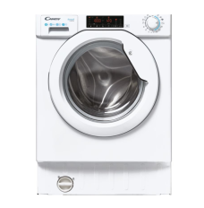 Candy Washing Machine | CBW 48TWME-S | Energy efficiency class A | Front loading | Washing capacity 8 kg | 1400 RPM | Depth 54 cm | Width 60 cm | LCD | White