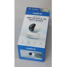 SALE OUT. Reolink E Series E330 4MP Super HD Smart Home WiFi IP Camera, White UNPACKED, SCRATCHED | Super HD Smart Home WiFi IP Camera | E Series E330 | PTZ | 4 MP | 4mm/F2.0 | H.264 | Micro SD, Max. 256 GB | UNPACKED, SCRATCHED