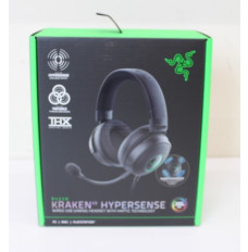 SALE OUT. Razer Kraken V3 Hypersense Gaming Headset, Over-Ear, Wired, Microphone, Black, DEMO | Gaming Headset | Kraken V3 Hypersense | Wired | Over-Ear | DEMO | Noise canceling