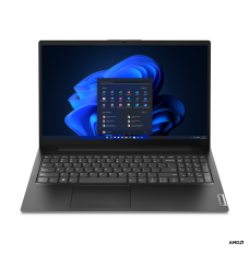 Lenovo Essential V15-AMN | Business Black | 15.6 " | TN | FHD | 1920 x 1080 pixels | Anti-glare | AMD Ryzen 5 | 7520U | 16 GB | Soldered LPDDR5 | 512 GB | AMD Radeon 610M Graphics | Windows 11 Pro | 802.11ax | 5.2 | English | Battery warranty 12 month(s)