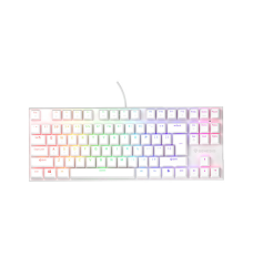 THOR 303 | Mechanical Gaming Keyboard | Wired | US | White | USB Type-A | Outemu Peach Silent