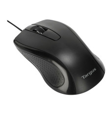 Targus Full-Size Optical Antimicrobial Wired Mouse | Mouse | Full-Size Optical Antimicrobial | Wired | Black