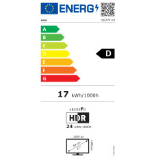 QG270H3BIX | 27 " | VA | 16:9 | 100 Hz | 4 ms | 1920 x 1080 pixels | 250 cd/m² | HDMI ports quantity 1 | Black | Warranty 36 month(s)