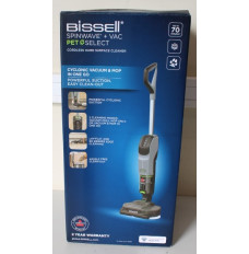 SALE OUT. Bissell SpinWave®+ Vac PET Select, Cordless Hard Surface Cleaner, Handstick,  DAMAGED PACKAGING, UNPACKED, USED, SCRATCHED | Hard Surface Cleaner | SpinWave®+ Vac PET Select | Cordless operating | Handstick | Washing function | 25.9 V | Operatin