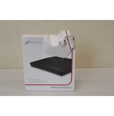 H.L Data Storage Ultra Slim Portable DVD-Writer | GP57EB40 | Interface USB 2.0 | DVD±R/RW | CD read speed 24 x | CD write speed 24 x | Black | DAMAGED PACKAGING | Desktop/Notebook