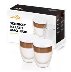 ETA | Latte Macchiato Glasses | ETA418193020 | For coffee | 2 pc(s) | Dishwasher proof