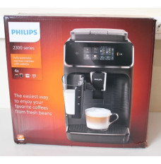 SALE OUT. Philips EP2336/40 Coffee maker, Fully automatic, Black | Coffee maker | EP2336/40 | Pump pressure 15 bar | Built-in milk frother | Fully Automatic | 1500 W | Black | DAMAGED PACKAGING