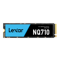 Lexar NVMe SSD | NQ710 | 1000 GB | SSD form factor M.2 2280 | Solid-state drive interface PCIe Gen4x4 | Read speed 5000 MB/s | Write speed 3300 MB/s