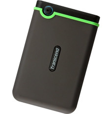 External HDD TRANSCEND StoreJet 1TB USB 3.0 Colour Green TS1TSJ25M3S