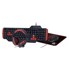 KEYBOARD USB GAMING KIT ENG/ULTIMATE GGS-UMG4-02 GEMBIRD